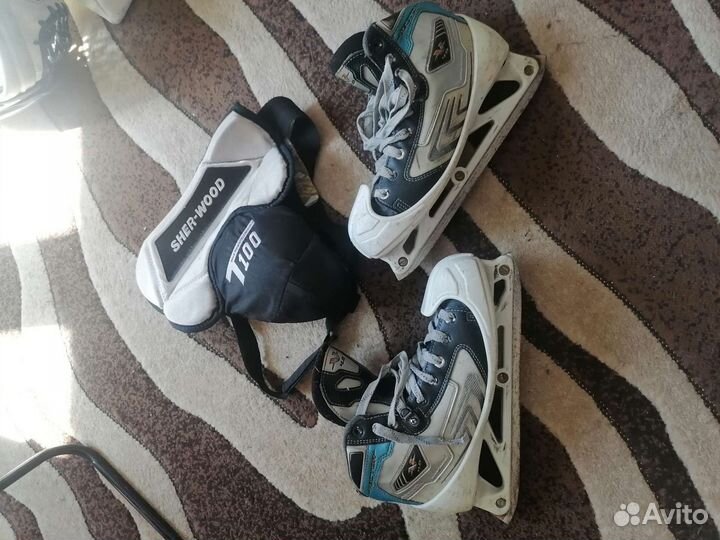 Хоккейная вратарская форма бу взрослая