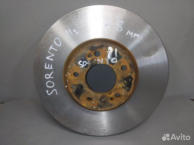 Тормозной диск передний Kia Sorento 2011