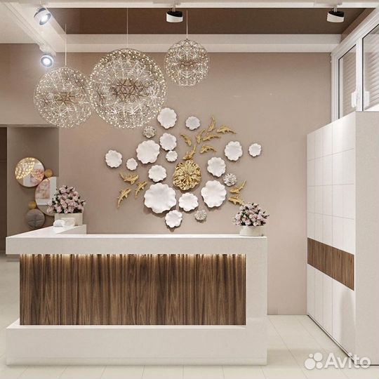 Стойки ресепшн в салон красоты, Ресепшн для салона