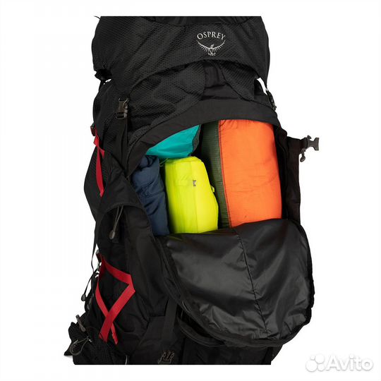 Рюкзак туристический Osprey Aether Plus 100 Black