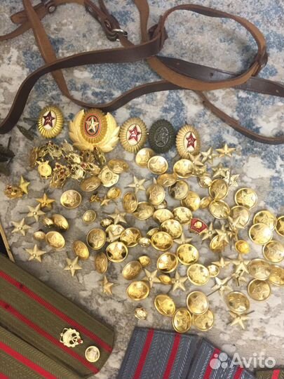 Погоны СССР и пуговицы