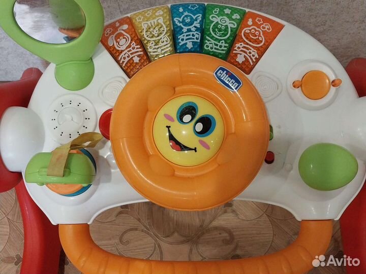 Развивающий центр, столик, ходунки