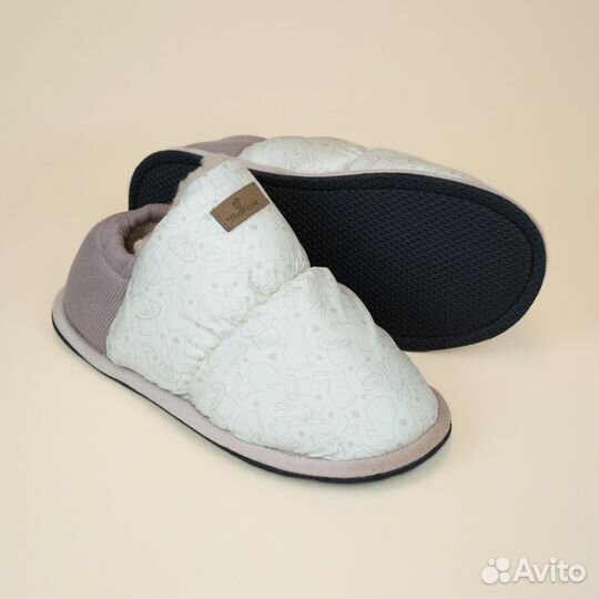 Женские домашние тапочки с шерстью Woolhouse