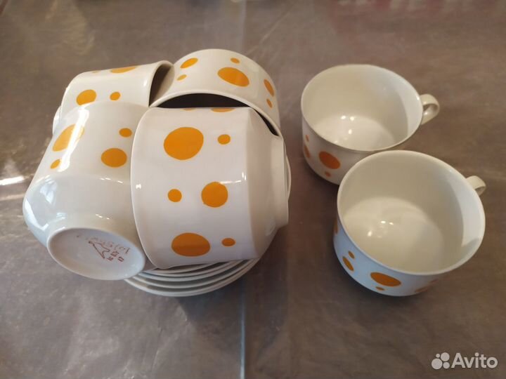 Фарфор СССР Чашки Блюдца сервизы