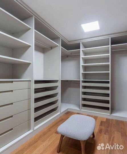 Гардеробная с рассрочкой