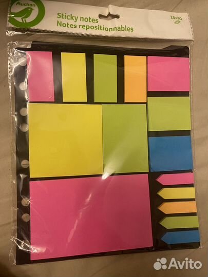 Стикеры блоки для записей с липким краем