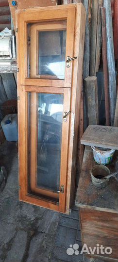 Деревянный оконный блок