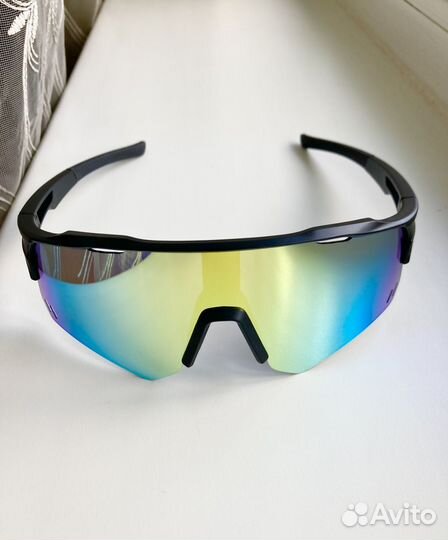 Спортивные очки Shimano зеркальные солнцезащитные