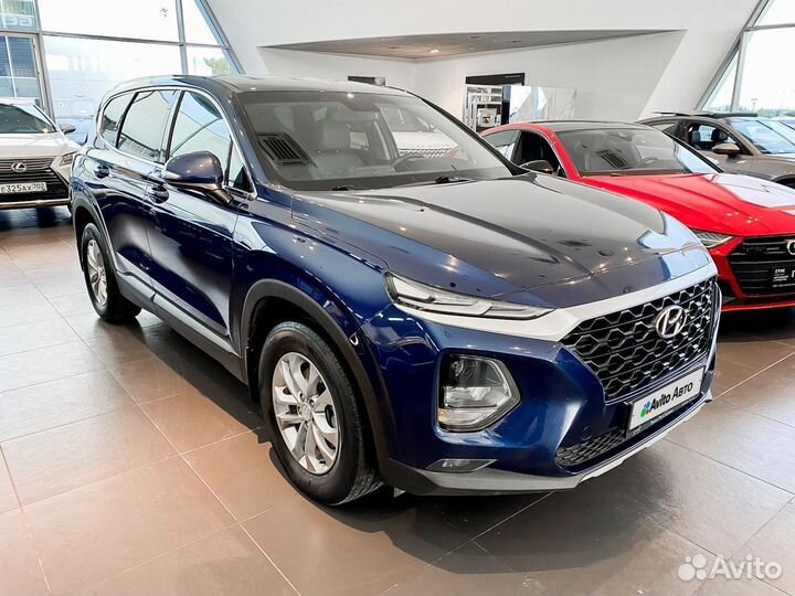 Hyundai Santa Fe 2.4 AT, 2019, 93 000 км