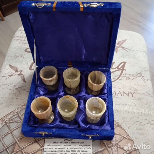 Набор рюмок из оникса