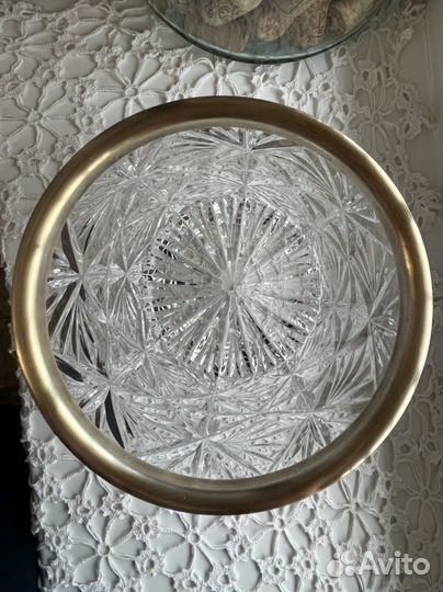 Ваза хрустальная СССР