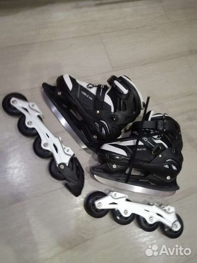 Коньки 2 в 1