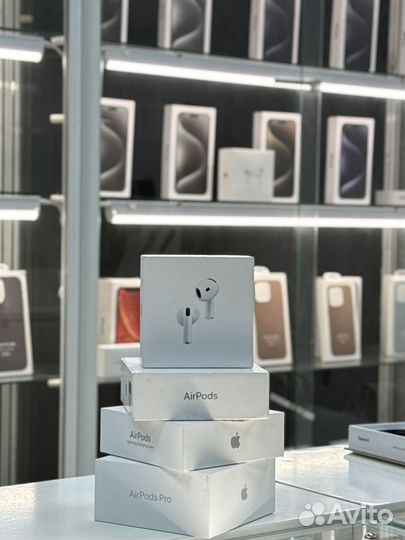 Airpods 4 с шумоподавлением