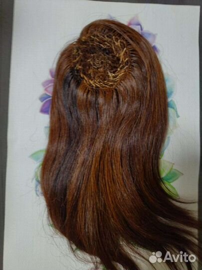 Шиньон натуральный