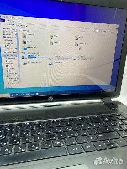 Ноутбук HP AMD A10 2.1GHz/R7 M260/500gb/6gb