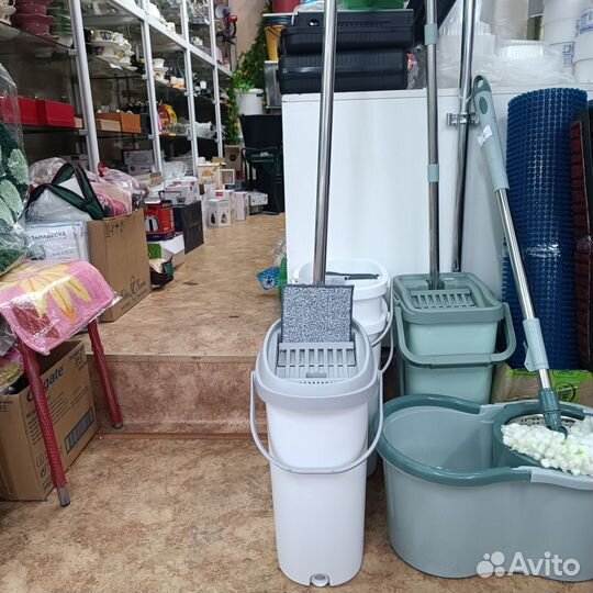 Ведро со шваброй и отжимом