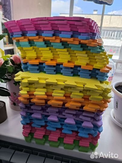 Детский коврик пазл 20 шт