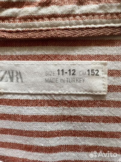 Рубашка для мальчика zara 152