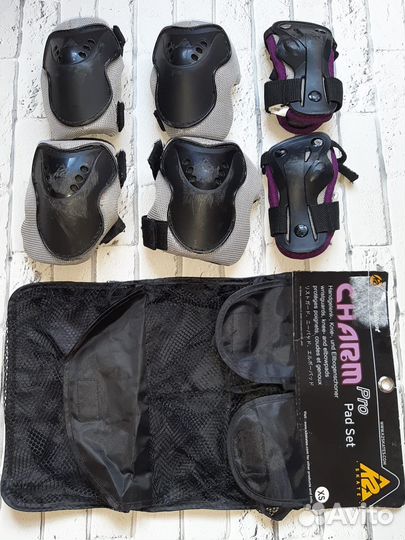 Комплект защиты для рол.коньков K2 charm prо