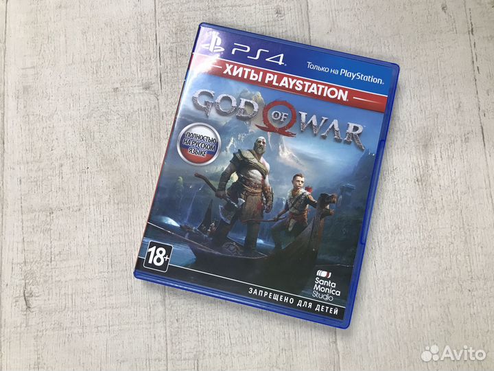 Игра для приставки PS4 God Of War
