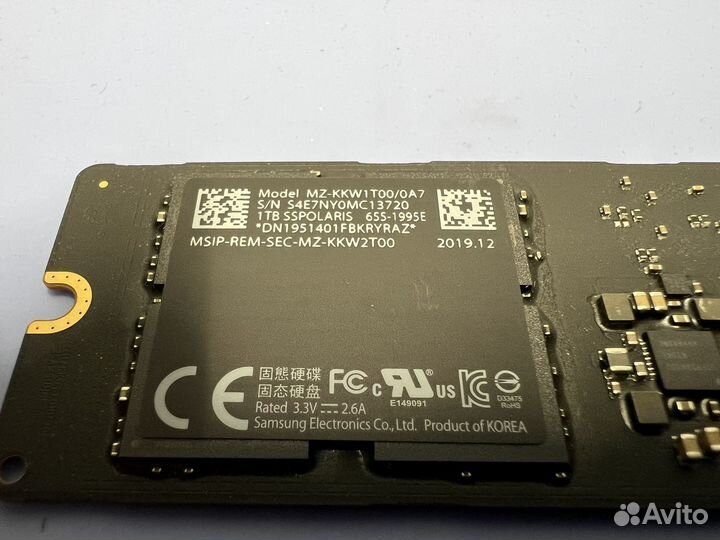 SSD Apple 1 Tb Macbook iMac