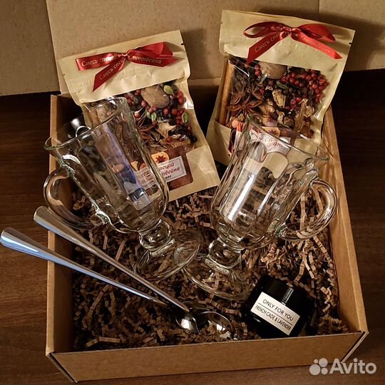 Подарочный набор бокалы для глинтвейна