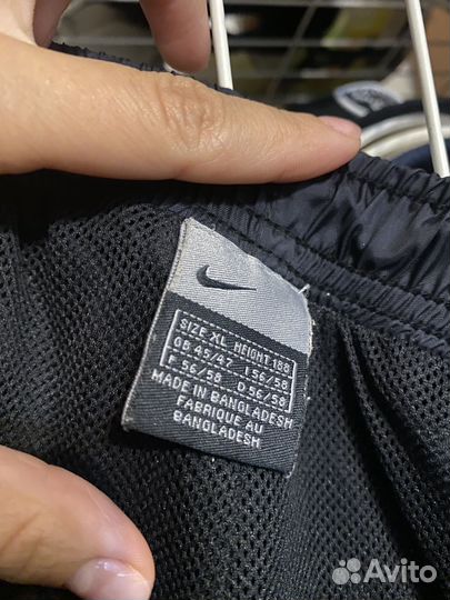 Штаны Nike нейлон Dill оригинал винтаж