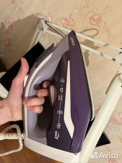 Утюг в рабочем состоянии