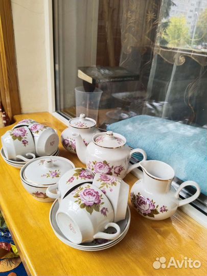 Чайный сервиз Роза (Вербилки)