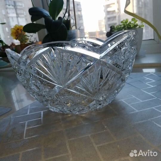 Салатник хрустальные СССР