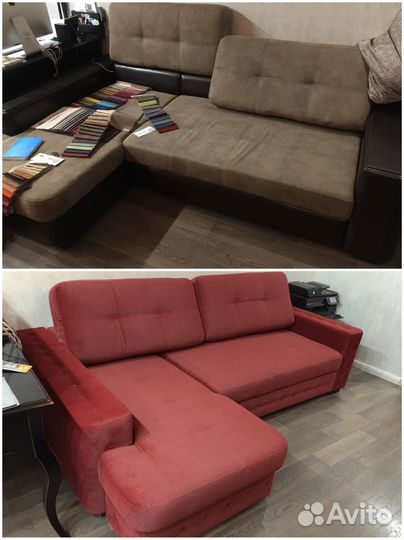 Перетяжка мебели