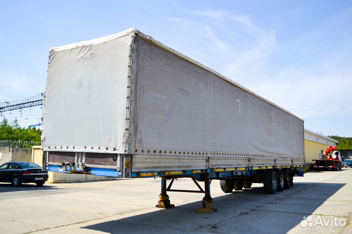 Полуприцеп шторно-бортовой Тонар 974611, 2007