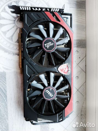 Видеокарта MSI r9 280x