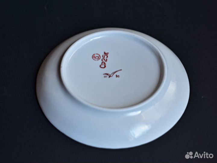 Блюдца маленькие советские