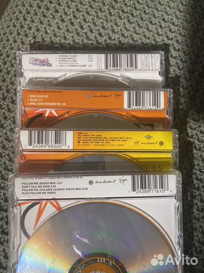 Atomic Kitten cd singles фирменные