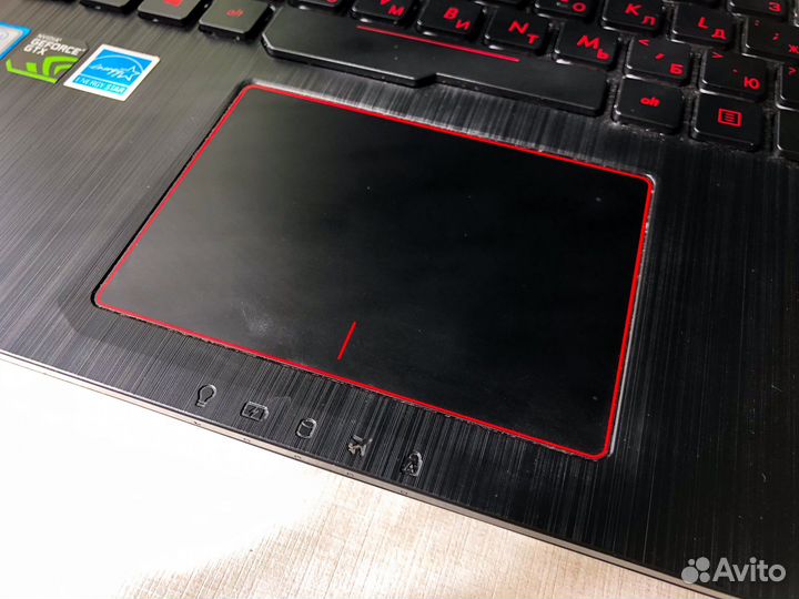 Игровой Asus FX 553V gtx1050 4gb i5 7g ssd