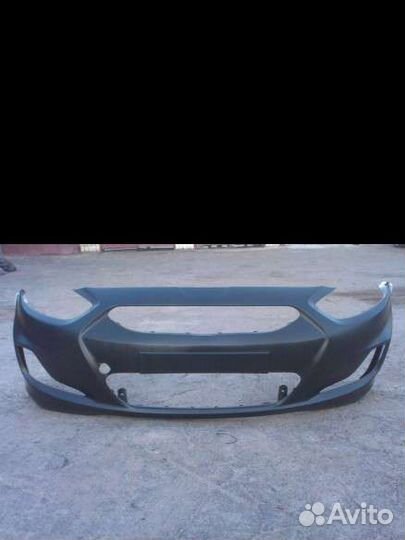 Бампер передний hyundai solaris