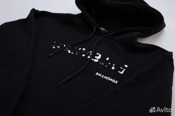 Худи Balenciaga Black