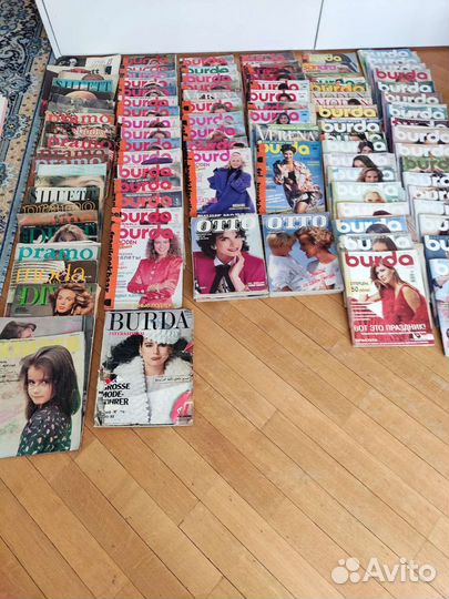 Журналы Бурда старые