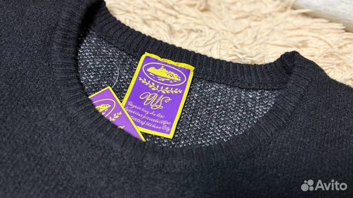 Свитер Corteiz чёрный шестяной