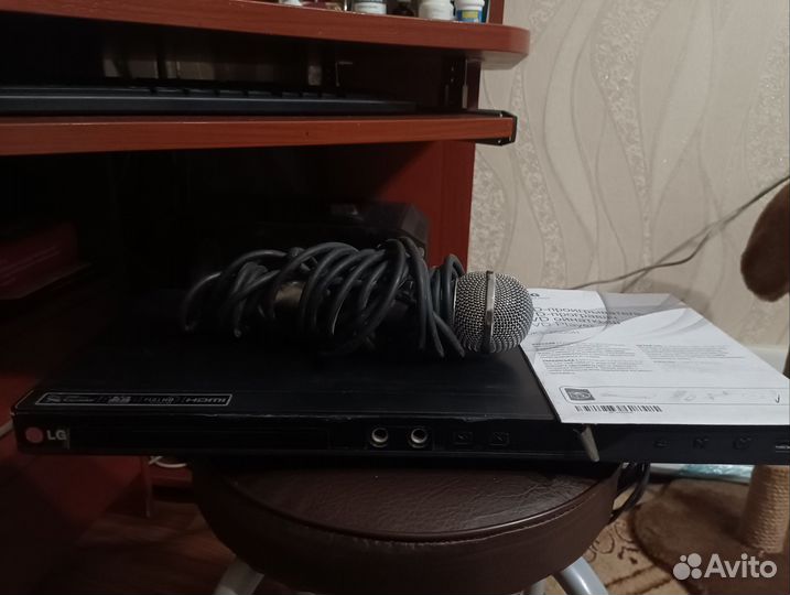 Dvd плеер с караоке lg