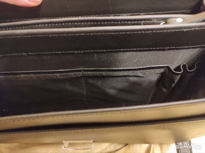 Сумка портфель мужская натуральная кожа