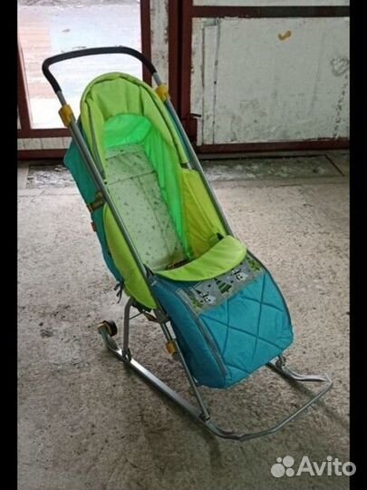 Коляска санки