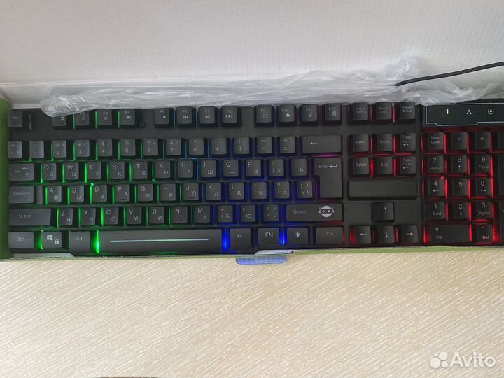 Клавиатура игровая с подсветкой rnb