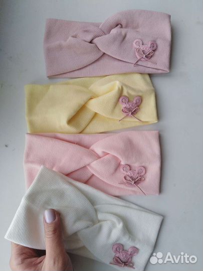 Повязка на голову для девочки. Бандана детская