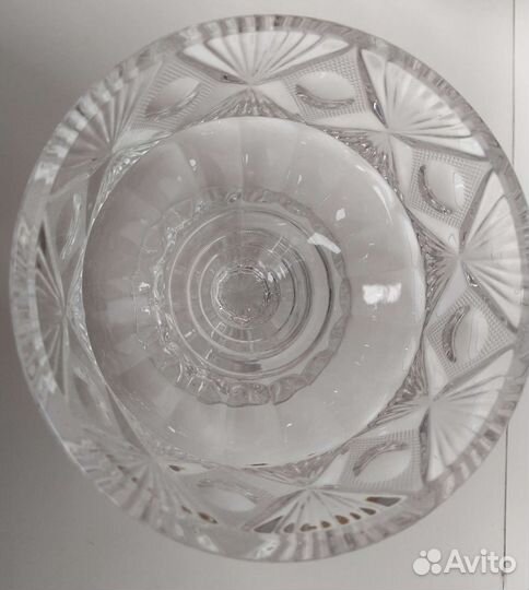 Салатница хрустальная СССР
