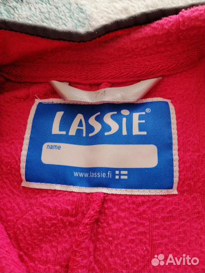 Комбинезоны флисовые Lassie р. 74+6 и 86+6, 92+6
