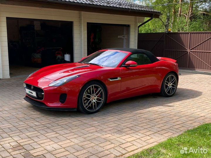 Jaguar F-type 3.0 AT, 2017, 40 000 км