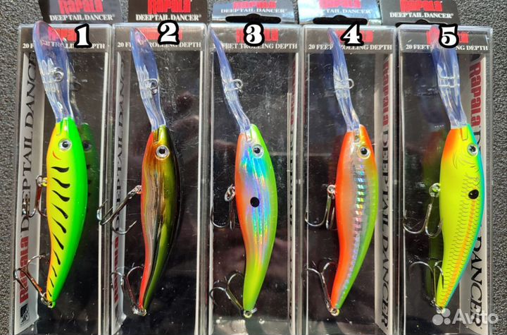 Воблер rapala tail dancer deep TDD09