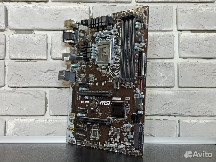 1151 MSI Z170-A PRO (6 и 7-е поколение Intel)